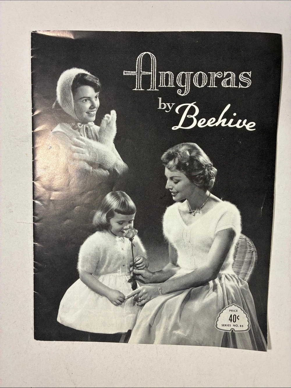 Beehive Angoras by Beehive Vintage Knitting Pattern Book